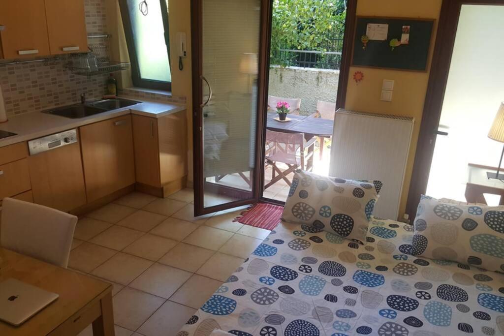 Quite House With Garden And Barbecue Appartement Athene Buitenkant foto
